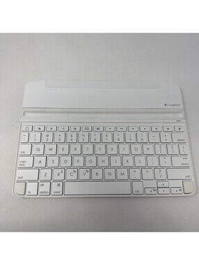 Logitech Wireless Bluetooth Ultra thin Keyboard for iPad Air white